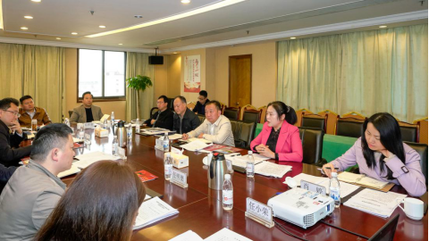 省文旅厅副厅长、党组成员宋铭率队调研龙8集团