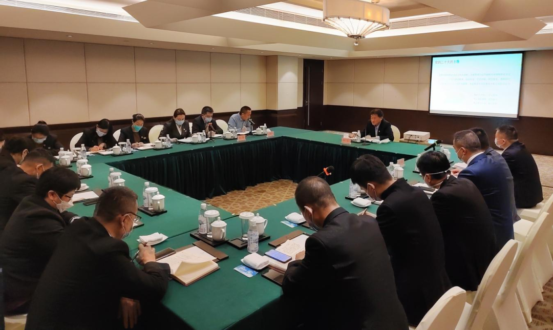 四川省龙8集团党委书记、董事长任丁赴基层联系点宣讲党的二十大精神